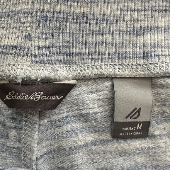 Eddie Bauer Light Blue Striped Jogger Pants – Women’s Size M - Picture 3 of 9